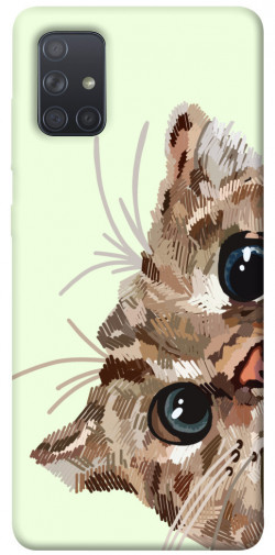 Чохол itsPrint Cat muzzle для Samsung Galaxy A71