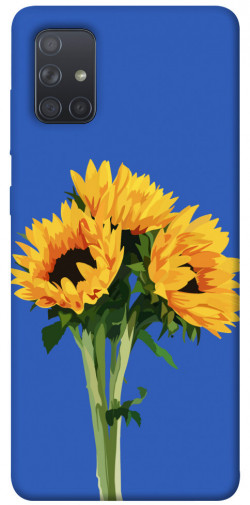Чехол itsPrint Bouquet of sunflowers для Samsung Galaxy A71