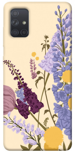 Чехол itsPrint Flowers art для Samsung Galaxy A71