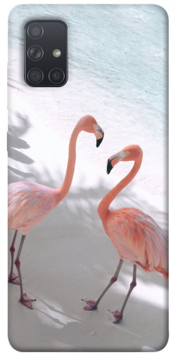 Чехол itsPrint Flamingos для Samsung Galaxy A71