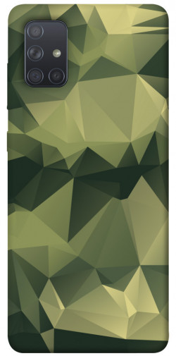 Чехол itsPrint Треугольный камуфляж 2 для Samsung Galaxy A71