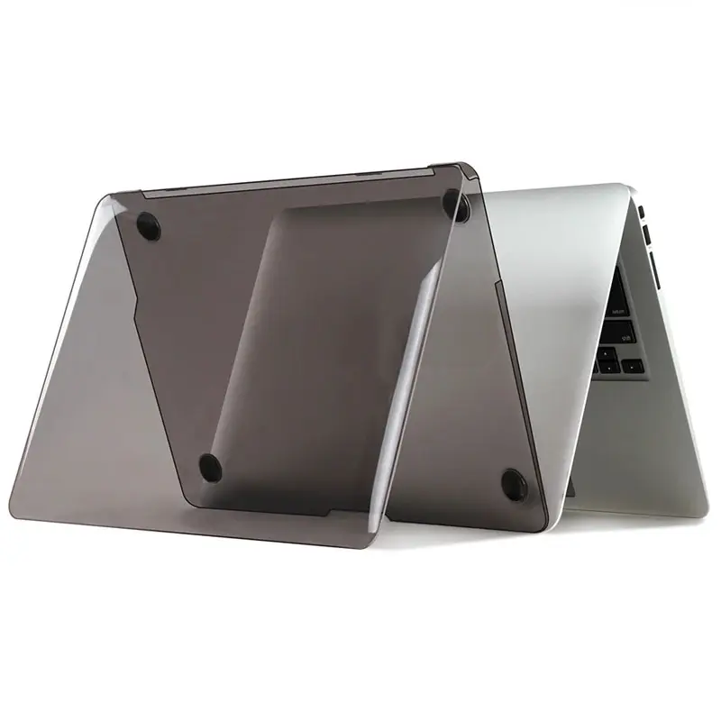Чехол-накладка Clear Shell для Apple MacBook Air 13.6'' (2022-2026), Серый, Силикон, купить оптом с доставкой