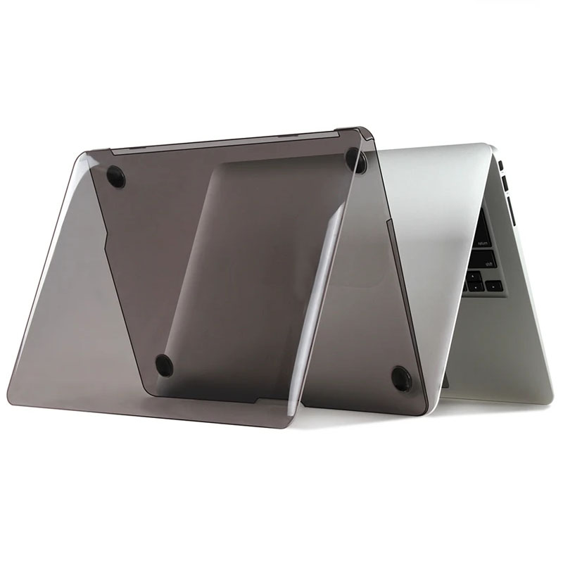 Чохол-накладка Clear Shell для Apple MacBook Neo 13'' (2026), Чорний, Силікон, купити оптом з доставкою