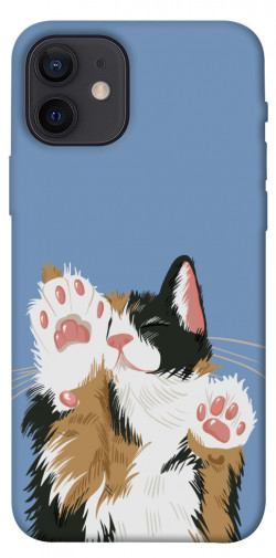 Чехол itsPrint Funny cat для Apple iPhone 12 (6.1")