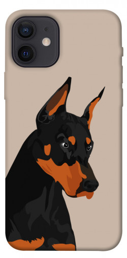 Чехол itsPrint Doberman для Apple iPhone 12 (6.1")