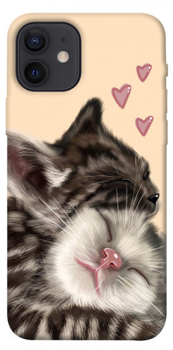 Чохол itsPrint Cats love для Apple iPhone 12 (6.1")