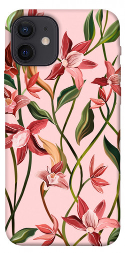 Чехол itsPrint Floral motifs для Apple iPhone 12 (6.1")