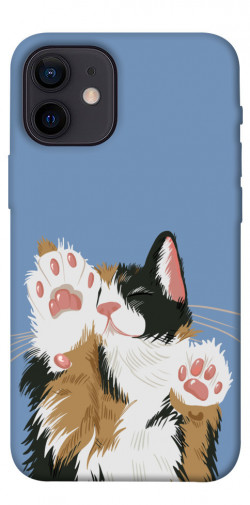 Чехол itsPrint Funny cat для Apple iPhone 12 mini (5.4")