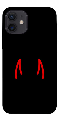 Чехол itsPrint Red horns для Apple iPhone 12 mini (5.4")