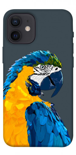 Чехол itsPrint Попугай для Apple iPhone 12 mini (5.4")