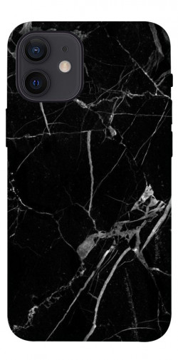 Чехол itsPrint Черный мрамор для Apple iPhone 12 mini (5.4")