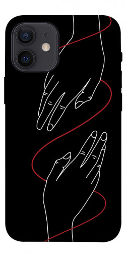 Чехол itsPrint Плетение рук для Apple iPhone 12 mini (5.4")