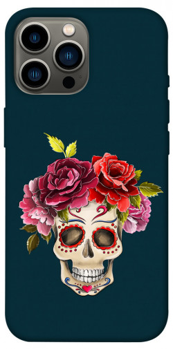 Чехол itsPrint Flower skull для Apple iPhone 12 Pro Max (6.7")