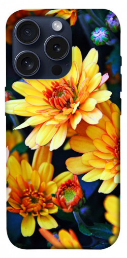 Чехол itsPrint Yellow petals для Apple iPhone 15 Pro (6.1")