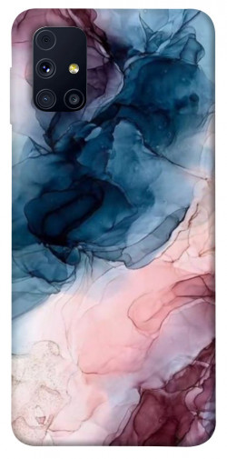 Чехол itsPrint Розово-голубые разводы для Samsung Galaxy M31s