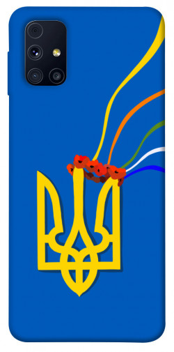 Чехол itsPrint Квітучий герб для Samsung Galaxy M31s