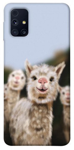 Чехол itsPrint Funny llamas для Samsung Galaxy M31s