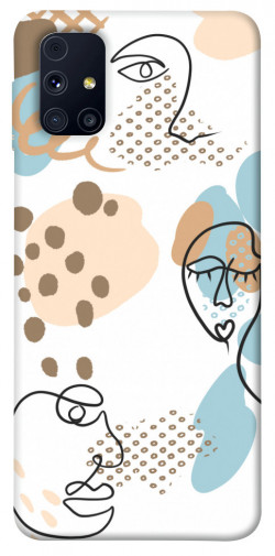 Чехол itsPrint Face pattern для Samsung Galaxy M31s