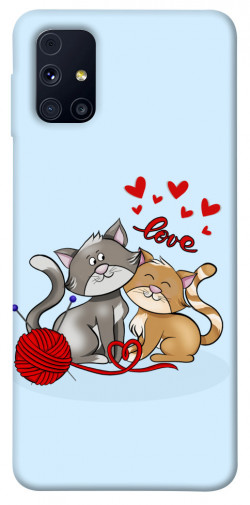 Чехол itsPrint Два кота Love для Samsung Galaxy M31s