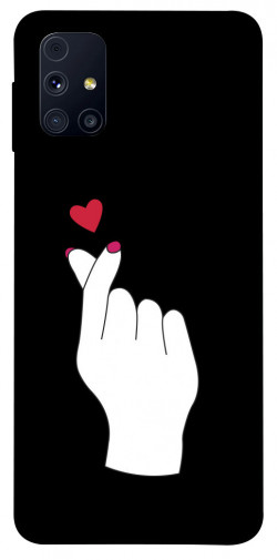 Чехол itsPrint Сердце в руке для Samsung Galaxy M31s