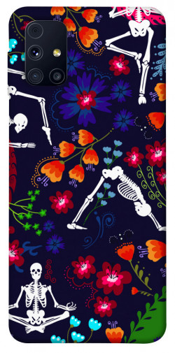 Чехол itsPrint Yoga skeletons для Samsung Galaxy M31s
