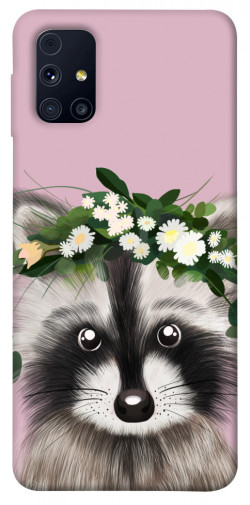 Чехол itsPrint Raccoon in flowers для Samsung Galaxy M31s