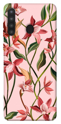 Чехол itsPrint Floral motifs для Samsung Galaxy A21