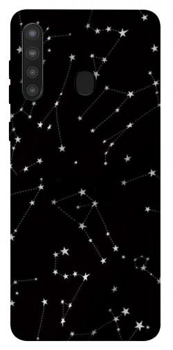 Чехол itsPrint Созвездия для Samsung Galaxy A21