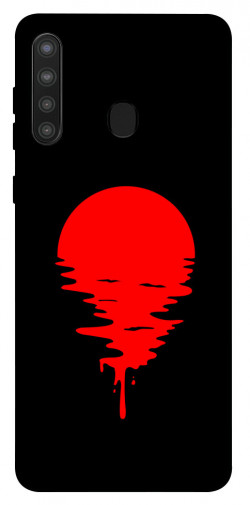 Чохол itsPrint Red Moon для Samsung Galaxy A21