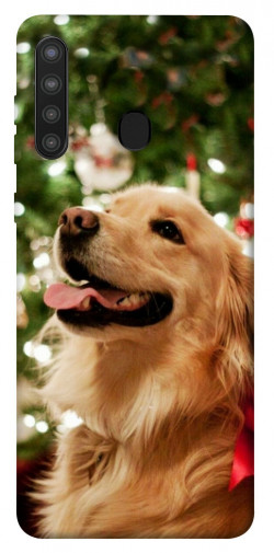 Чохол itsPrint New year dog для Samsung Galaxy A21
