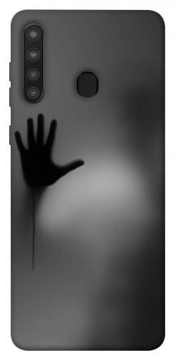 Чехол itsPrint Shadow man для Samsung Galaxy A21