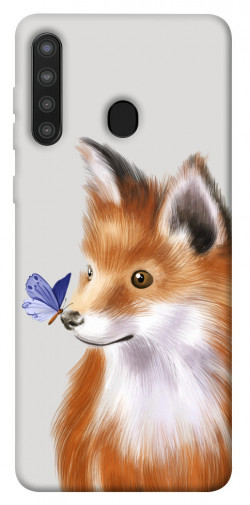 Чохол itsPrint Funny fox для Samsung Galaxy A21