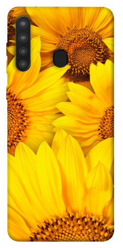 Чохол itsPrint Букет соняшників для Samsung Galaxy A21