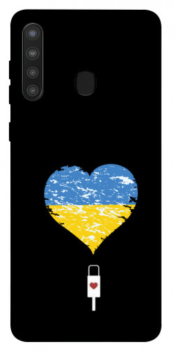 Чехол itsPrint З Україною в серці для Samsung Galaxy A21
