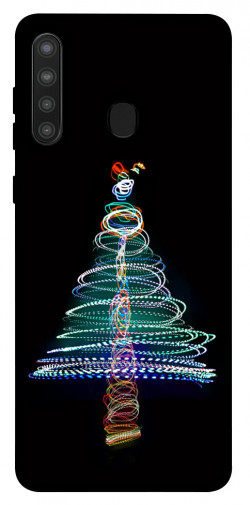Чехол itsPrint Новогодние огоньки для Samsung Galaxy A21