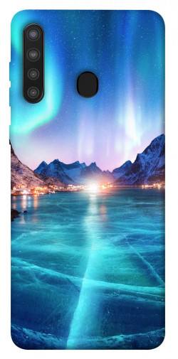 Чехол itsPrint Северное сияние для Samsung Galaxy A21