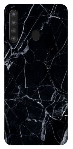 Чехол itsPrint Черный мрамор 3 для Samsung Galaxy A21
