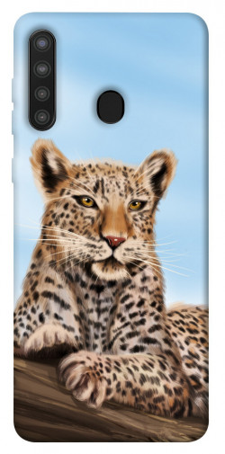 Чохол itsPrint Proud leopard для Samsung Galaxy A21