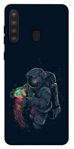 Чехол itsPrint Walk in space для Samsung Galaxy A21
