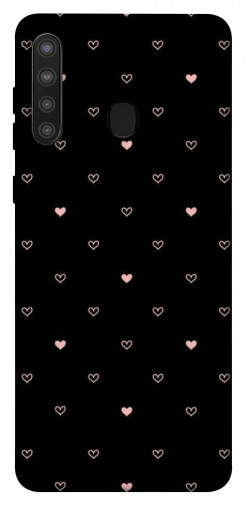 Чехол itsPrint Сердечки для Samsung Galaxy A21