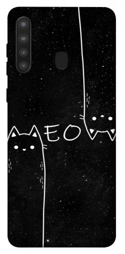 Чехол itsPrint Meow для Samsung Galaxy A21