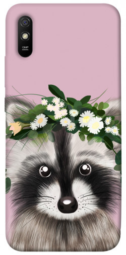 Чехол itsPrint Raccoon in flowers для Xiaomi Redmi 9A