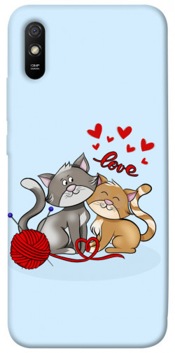Чехол itsPrint Два кота Love для Xiaomi Redmi 9A