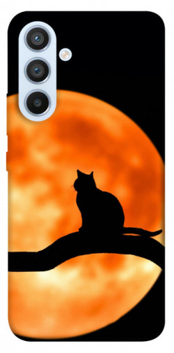 Чехол itsPrint Кот на фоне луны для Samsung Galaxy A54 5G
