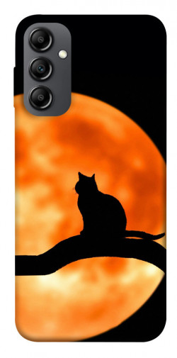 Чехол itsPrint Кот на фоне луны для Samsung Galaxy A14 4G/5G