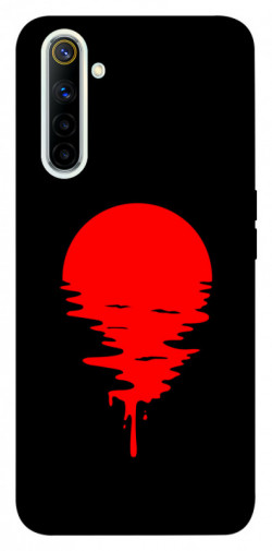 Чехол itsPrint Red Moon для Realme 6