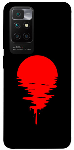 Чохол itsPrint Red Moon для Xiaomi Redmi 10