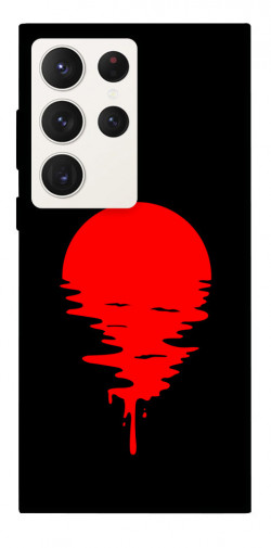 Чехол itsPrint Red Moon для Samsung Galaxy S23 Ultra