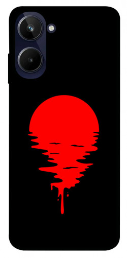Чехол itsPrint Red Moon для Realme 10 4G