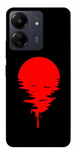 Чехол itsPrint Red Moon для Xiaomi Redmi 13C